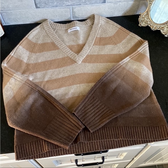 NADAAM Striped Ombré Sweater - Picture 4 of 12